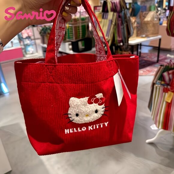 Sanrio Handbags - Sanrio Hello Kitty Women's Red Handbag/Tote - NEW - 8.46 in L x 9.29 in W
